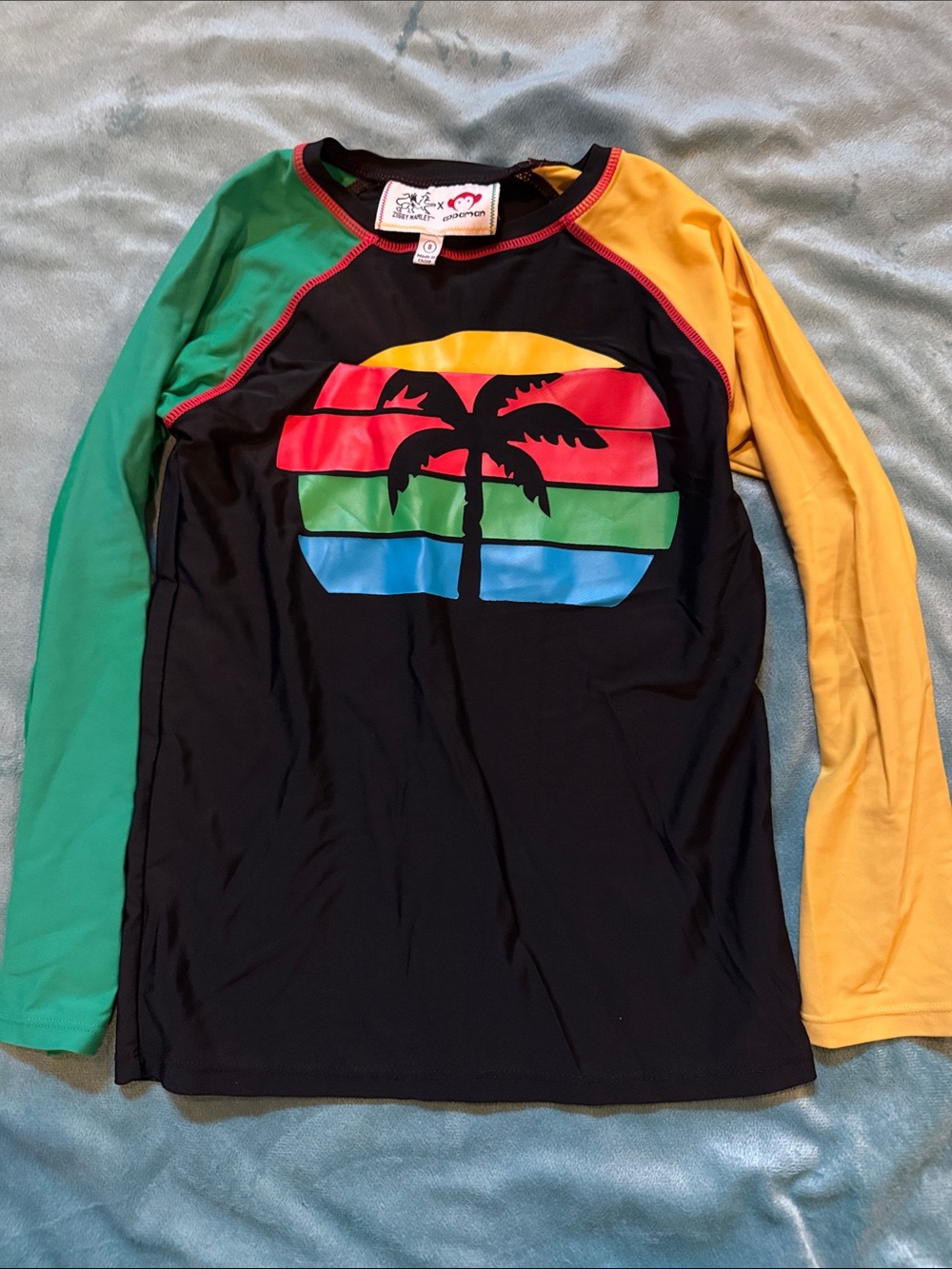 Limited edition Ziggy Marley X Appaman Palm Tree Rash guard